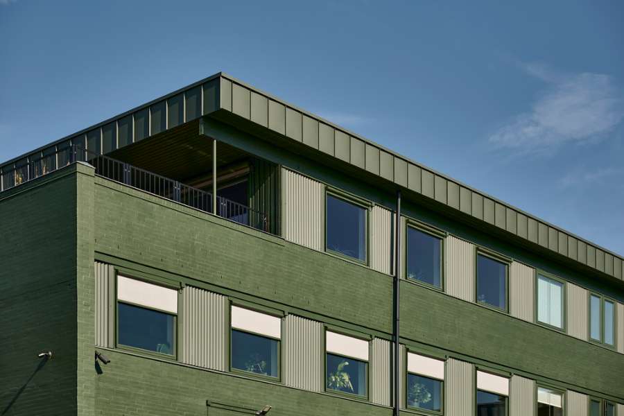 Modernes Büroumfeld in Gladsaxe in Stahlprofile gehüllt, Transformervej 14, 2860 Søborg, Dänemark